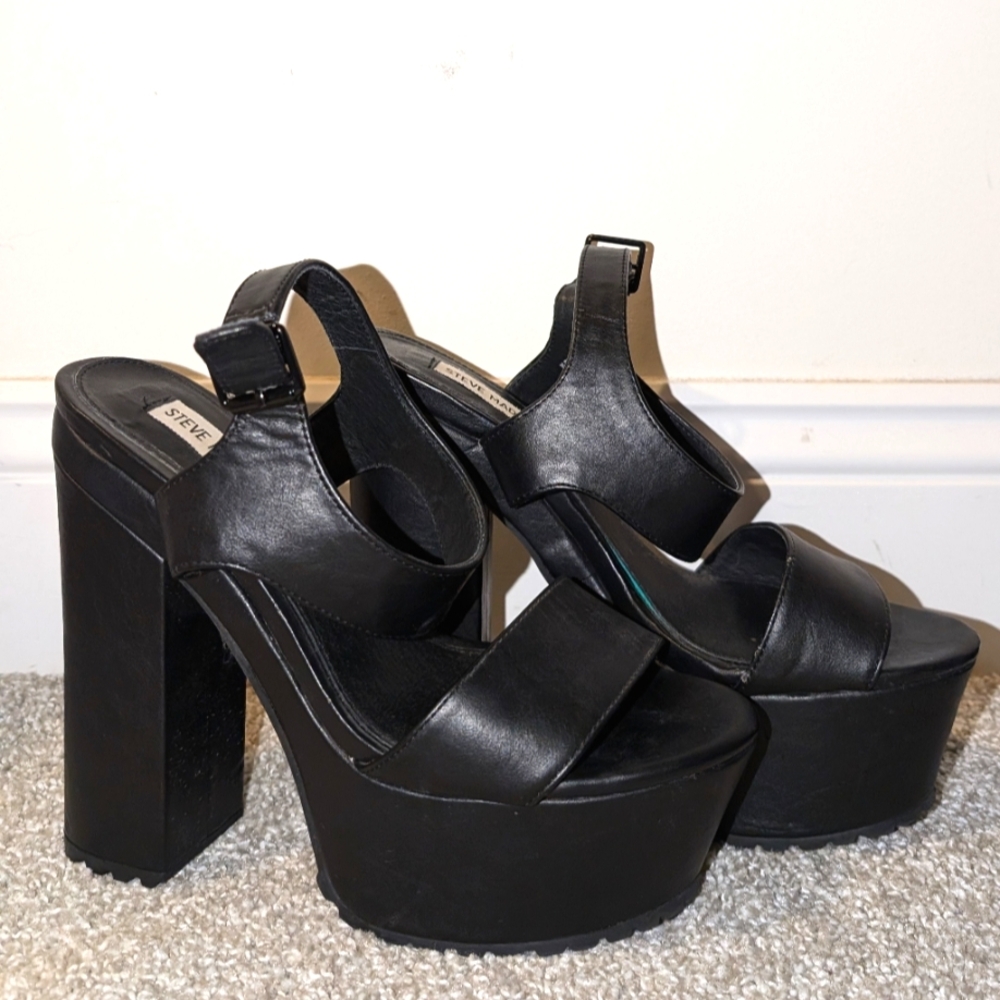 Chunky Steve Madden Platform Heels